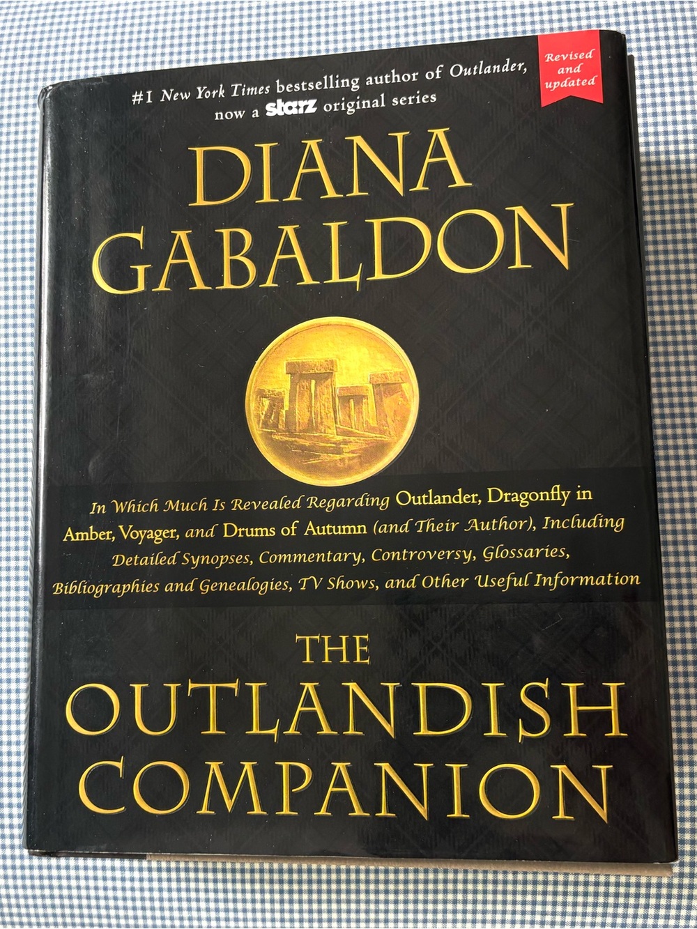 The Outlandish Companion – Black Hardcover Book Mint Condition with dust cover